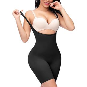 M MYODRESS Shapewear for Women Tummy Control Seamless Body Shaper Open Bust Butt Lifter Sculpting Shapewear Bodysuit