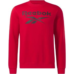 Men's Identity Fleece Stacked Logo Crewneck Sweatshirt