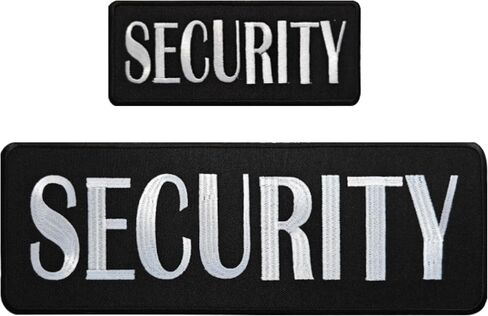 Security Officer Embroidery Patches for Jacket Hat Backpack for Man - Tactical Accessory for Uniforms - Patch for Combat Plate Carrier Law Enforcement Gears in Saudi Arabia