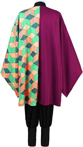 Cosplay Life Demon Killer Vanquisher Complete Anime Costume Set Kimono Cardigan - Halloween Outfit For Unisex Adult in Kuwait