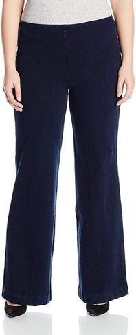 Lyssé Women's Plus Size Denim Trouser in Saudi Arabia