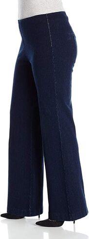 Lyssé Women's Plus Size Denim Trouser in Saudi Arabia