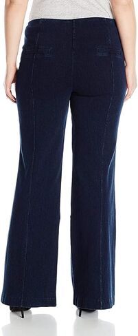 Lyssé Women's Plus Size Denim Trouser in Saudi Arabia