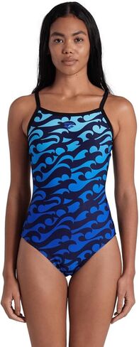 Performance Surf's Up Women's Swimsuit Light Drop Back One Piece MaxLife Pool Training Suit for Frequent Swimming in Saudi Arabia