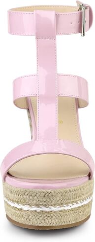 Allegra K Women's Espadrille Strappy Platform Wedges Sandals in Saudi Arabia