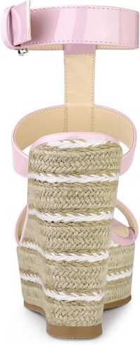 Allegra K Women's Espadrille Strappy Platform Wedges Sandals in Saudi Arabia
