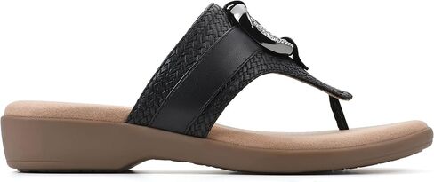 CLIFFS BY WHITE MOUNTAIN Women's Benedict Mini Wedge Sandal in Kuwait