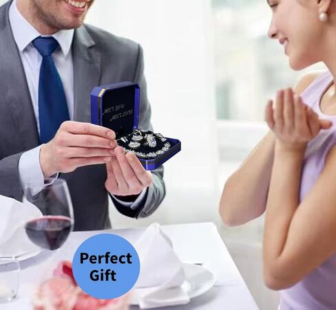 ZCGJWE مجموعات مجوهرات الأزياء للنساء فتاة، مطلي البلاتين / مطلي بالذهب / مطلي بالذهب الوردي / بندقية مطلية باللون الأسود أقراط المعلقات حلقات قابلة للتعديل أساور فاخرة جوهرة مجموعة مجوهرات هدية للأم / الزوجة / الصديقة / أفضل صديق in Kuwait