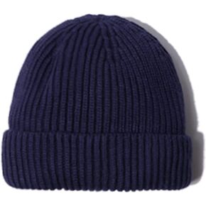 CLAPE Soft Skull Cap Daily Beanie Hat for Men Women Knit Cuff Short Fisherman Winter Warm Hats