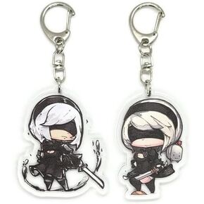 Inc. - Set of 2 Nier Acrylic Keychain YoRHa (No. 2, 2B)