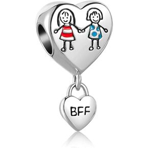 سحر سحر الصداقة بي إف بيست فريندز إلى الأبد من لافلي شارمز استرخى الخرزة للأسوار in Kuwait