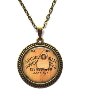 Glass Pendant Ouija Necklace Ouija Jewelry Ouija Gift Photo Pendant Art Pendant Photo Jewelry Art Jewelry Glass Jewelry