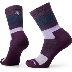 Smartwool womens Everyday Blocked Stripe Crew SocksEveryday Blocked Stripe Crew Socks