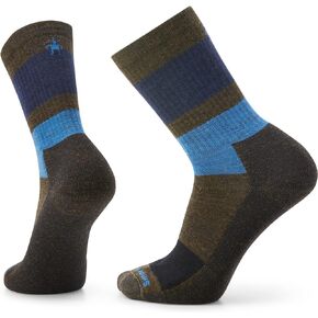 Smartwool womens Everyday Blocked Stripe Crew SocksEveryday Blocked Stripe Crew Socks