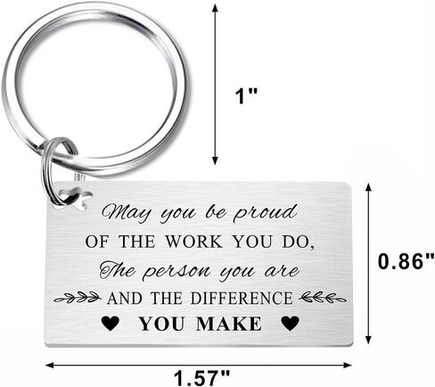 Thank You for Being Awesome Keychain Gifts for Women Men Teacher Bus Driver- Coworker Employee Leaving Going Away Goodbye Gift- Appreciation Presents Key Chain for Counselors in Saudi Arabia