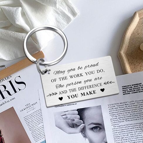 Thank You for Being Awesome Keychain Gifts for Women Men Teacher Bus Driver- Coworker Employee Leaving Going Away Goodbye Gift- Appreciation Presents Key Chain for Counselors in Saudi Arabia