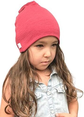 قبعة صغيرة من الصوف الخالص، قبعة متماسكة طبيعية وعضوية، قبعة حرارية دافئة لفصل الشتاء in Kuwait