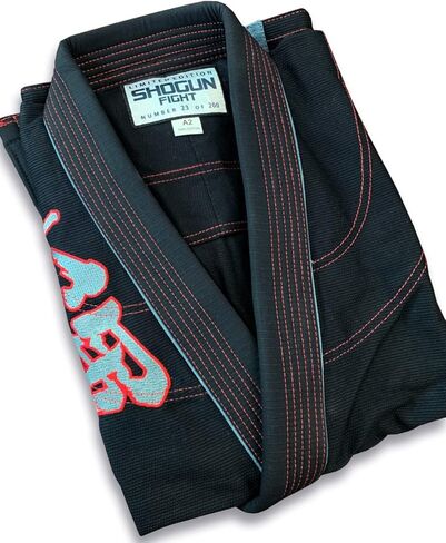 SHOGUN Fight Jiu Jitsu Gi إصدار خاص فاخر 450 جرام من القطن المنسوج باللؤلؤ BJJ in Kuwait
