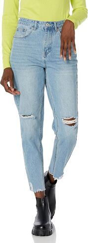UNIONBAY Women's 90's Retro Fit Jean with Destruction in Kuwait