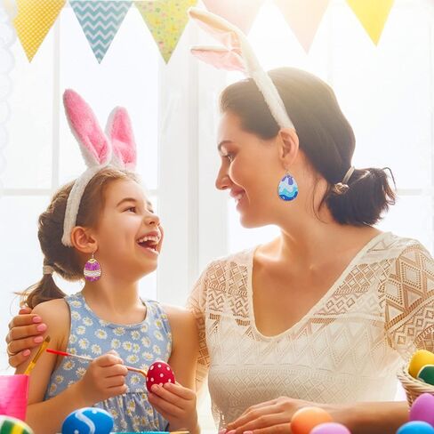 مجموعة أقراط من الجلد الصناعي مكونة من 16 زوجًا من JeryWe للنساء أقراط متدلية على شكل قطرة دمعة خفيفة الوزن مصنوعة يدويًا هدية مجوهرات in Kuwait