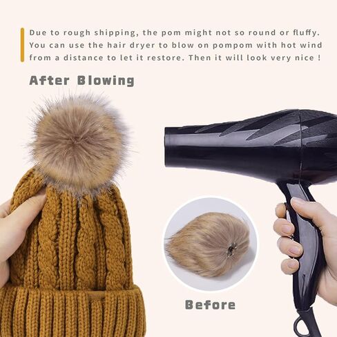 قبعة شتوية نسائية مع قبعة كبيرة مبطنة سميكة وقابلة للإزالة، قبعة نسائية عصرية متعددة الألوان in Kuwait