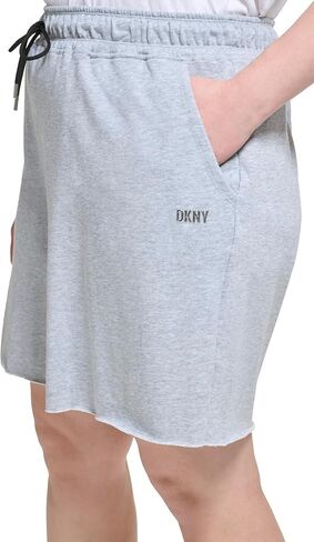 شورت قصير بشعار معدني وجيوب للسيدات من DKNY in Saudi Arabia