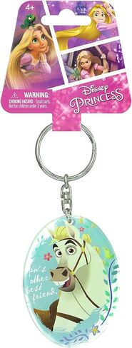 Disney Tangled - Maximus - Lucite Key Ring Key Accessory Blue Small in Saudi Arabia