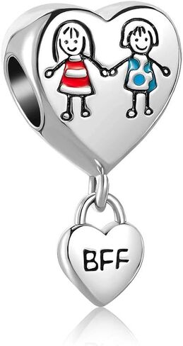 سحر سحر الصداقة بي إف بيست فريندز إلى الأبد من لافلي شارمز استرخى الخرزة للأسوار in Kuwait