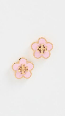 Tory Burch Women's Kira Enamel Flower Stud Earrings in Saudi Arabia