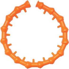Loc-Line - 51837 Coolant Hose Circle Flow Nozzle Kit, 16 Piece, 1/2" Hose ID