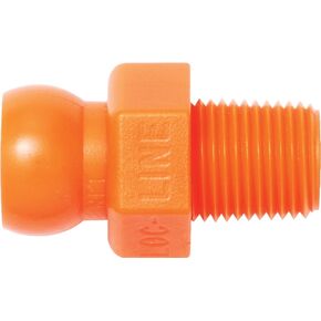 Loc-Line - 41406 Coolant Hose Component, Acetal Copolymer, Connector, 1/4" Hose ID, 1/4" NPT (Pack of 4)