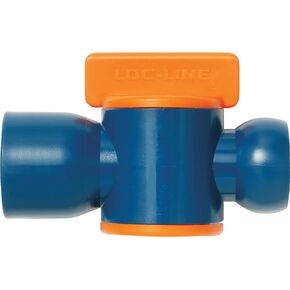 Loc-Line - 32093 Coolant Hose Component, Acetal Copolymer, Valve, 1/2" Hose ID, 1/2" NPT Female, 100 PSI (Pack of 2)