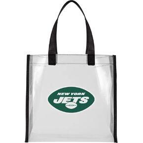 حقيبة FOCO New York Jets NFL الشفافة القابلة لإعادة الاستخدام in Saudi Arabia