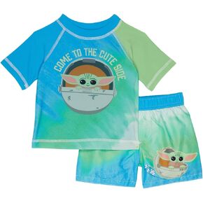 Dreamwave 2 Piece Rash Guard & Swim Trunks Set