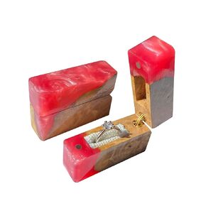 slim ring box proposal, Uniquely Compact and Astonishing (pink)
