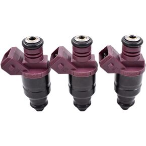 labwork 3 Pcs Fuel Injectors Replacement for John Deere 825i Gator 3 Cylinder MIA11720 5WY2404A