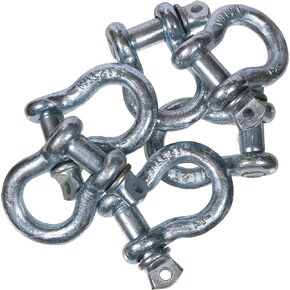 VCT 10 Pack 1/2" Bow Shackle Clevis Screw PINS Anchor Rigging / 2 TON