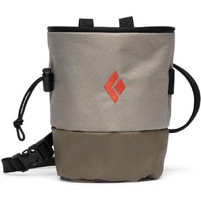 BLACK DIAMOND Mojo Zip Rock Climbing Chalk Bag, Adjustable Belt, Zip Pocket in Saudi Arabia