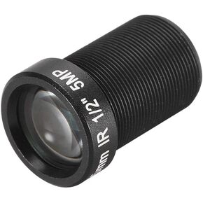 uxcell CCTV Camera Lens 25mm Focal Length 5MP F2.0 1/2 Inch Wide Angle for CCD Camera