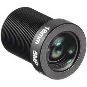 uxcell 16mm 5MP F2.0 FPV CCTV Camera Lens Wide Angle for CCD Camera