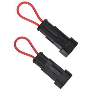 (2PCS) Compatible Kioti/Bobcat Bobcat Tractor Seat Safety Switch Bypass Connector Tractor Plug Parts