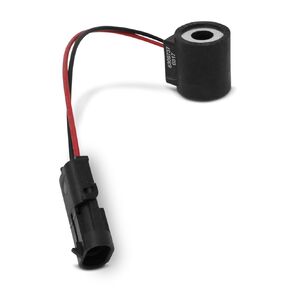 6309737 Solenoid Valve Coil, Weatherpack Connector w/Diode, 12v DC, Size 08