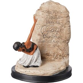 African American Expressions - for Mom, She Who Kneels Figurine (6.25" x 3" x 7.5") FSWK-01