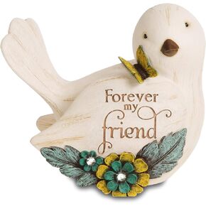 Pavilion Gift Company Forever My Friend Figurine, 3.5 Inch, Yellow