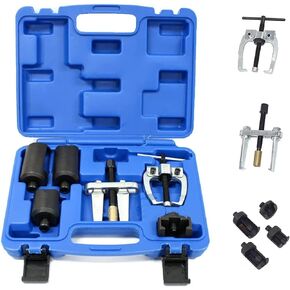 6Pcs Wiper Arm Puller Doesn't Damage The Wiper Arm Removal Tool Strong Structure Windshield Wiper Arm Removal Tool with Toolbox Battery Terminal Puller Compatible with V.W/B.MW/F.ord/H.onda/P.orsche