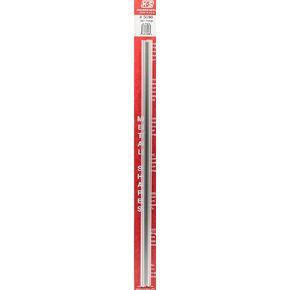 K&S 5098 Aluminum Triangular Tube, 12" Long, 2 Pieces, Made in The USA
