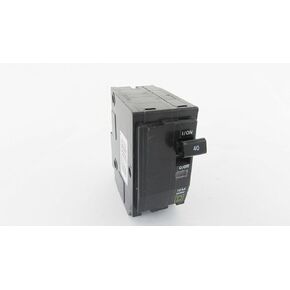 SCHNEIDER ELECTRIC Miniature Circuit Breaker 120/240-Volt 40-Amp QO240 Sw Fusible Hd 60A 3P Stainless/Interlock