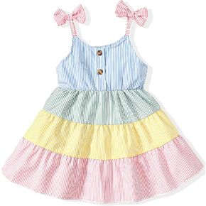 Renotemy Toddler Baby Girls Clothes Summer Outfits Ruffle Sleeve Tops Belt Shorts Pant Clothing Shorts Sets for Girls
