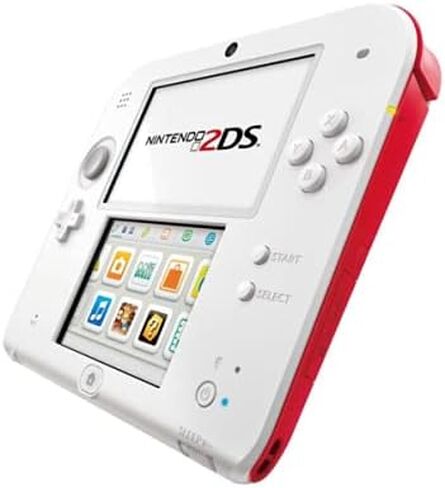 نينتندو 2DS - أحمر قرمزي / أبيض (متجدد) in Saudi Arabia