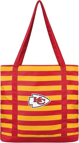 حقيبة حمل قماشية مخططة من FOCO Kansas City Chiefs NFL Team in Saudi Arabia